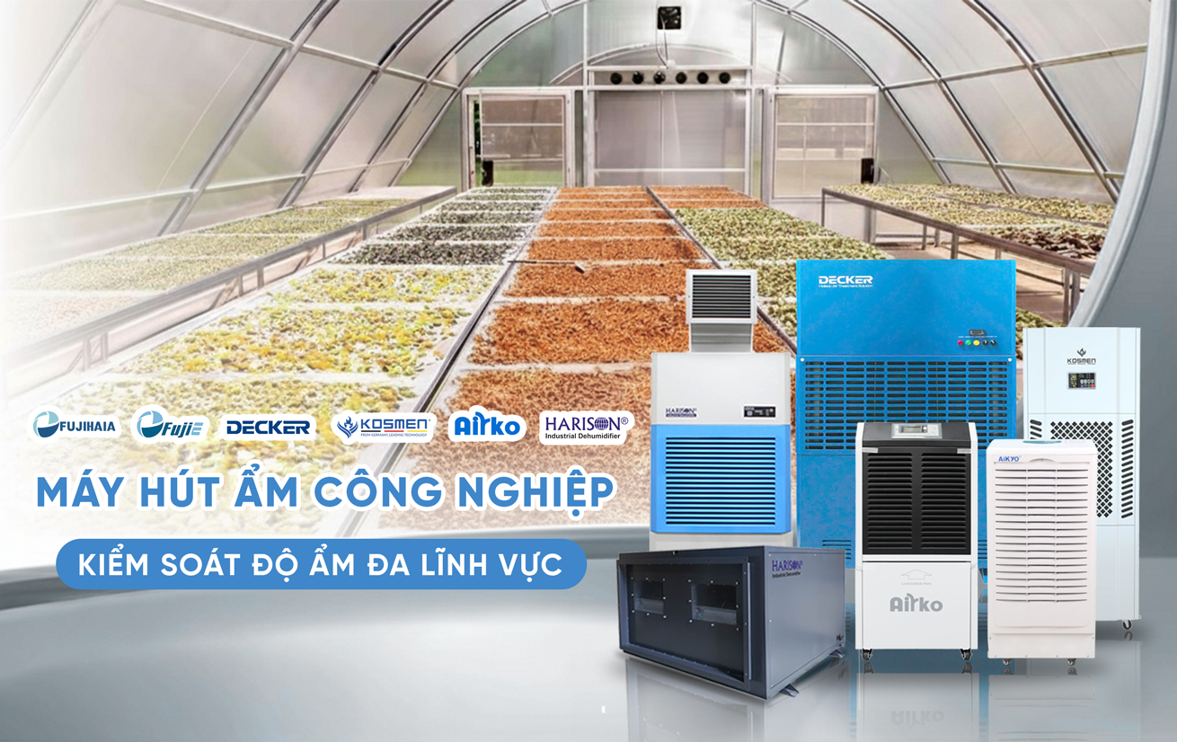 Banner máy hút ẩm