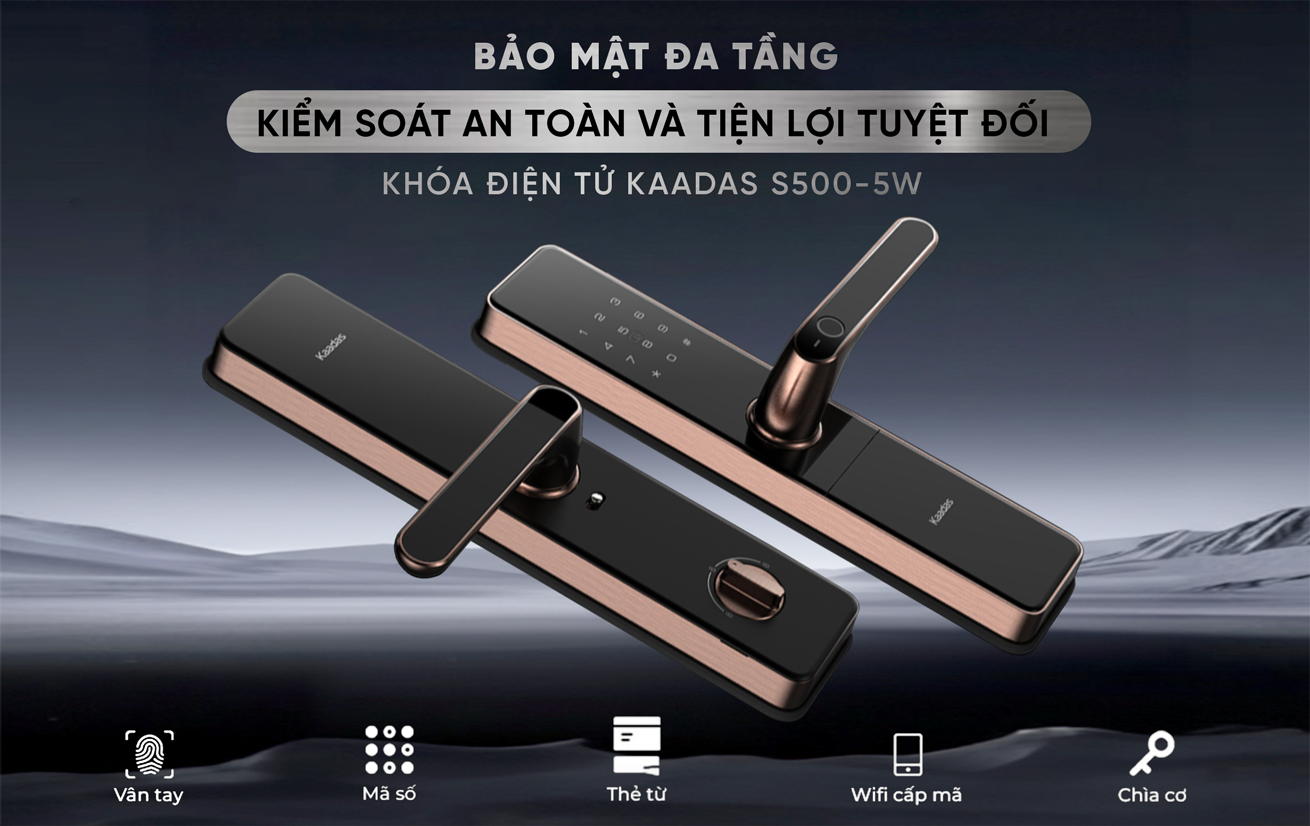 Banner khóa điện tử