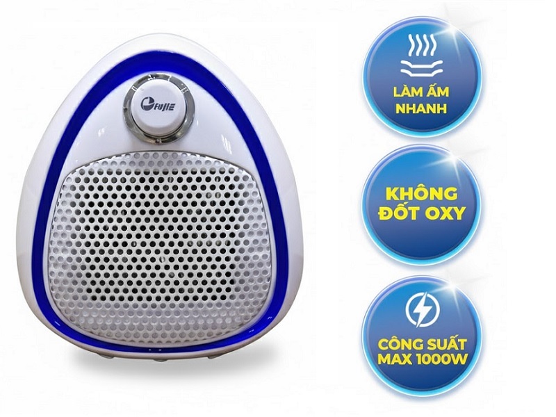 Quạt sưởi gốm Ceramic Fujie CH-202