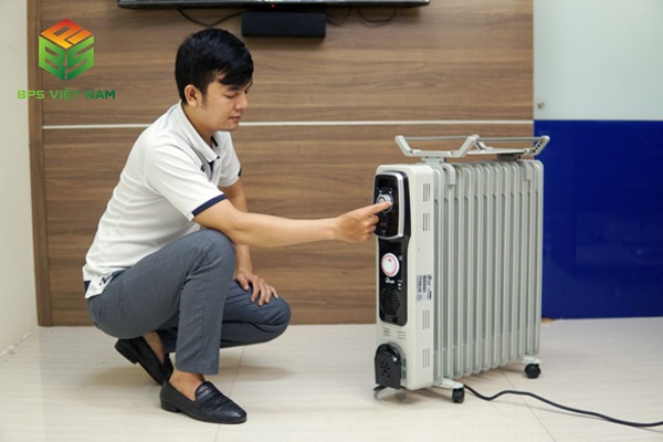 Vận hành máy sưởi dầu Fujie 