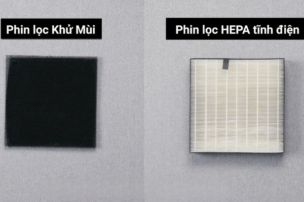 Vệ sinh màng lọc máy lọc không khí Daikin