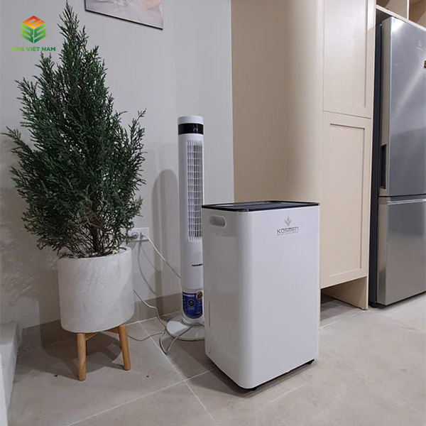 Hoàn thành giao lắp máy hút ẩm Kosmen KM-60S cho gia đình anh Tân tại Hà Nội - Giải pháp kiểm soát ẩm mùa nồm