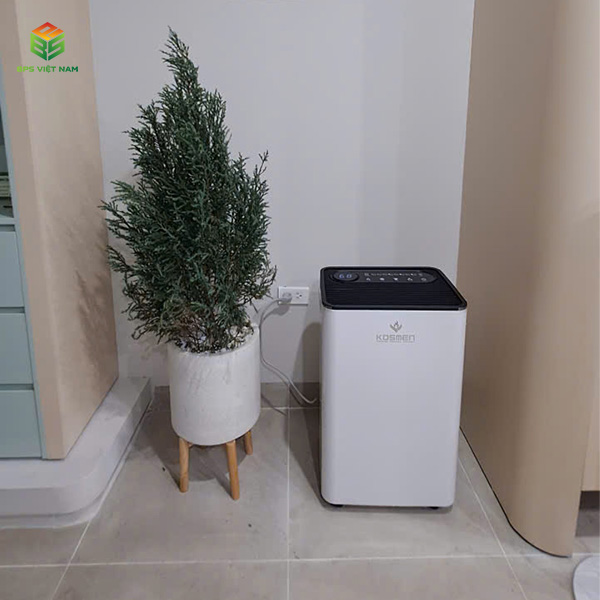 Hoàn thành giao lắp máy hút ẩm Kosmen KM-60S cho gia đình anh Tân tại Hà Nội - Giải pháp kiểm soát ẩm mùa nồm