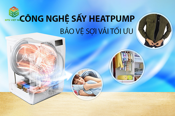 máy sấy quần áo LG DVHP09W