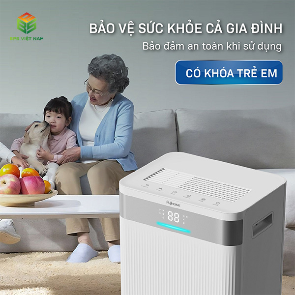 Máy hút ẩm FujiHome DH16NW (16 Lít/24h)