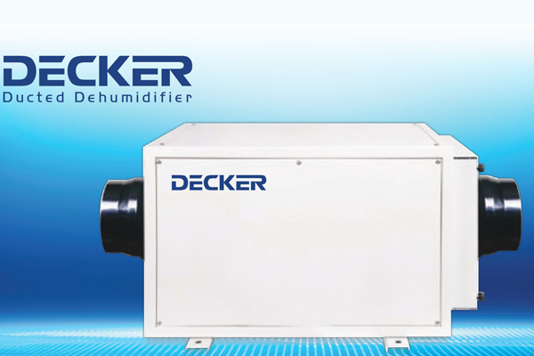máy hút ẩm âm trần Decker