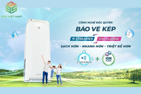 Máy lọc không khí Daikin công nghê Streamer