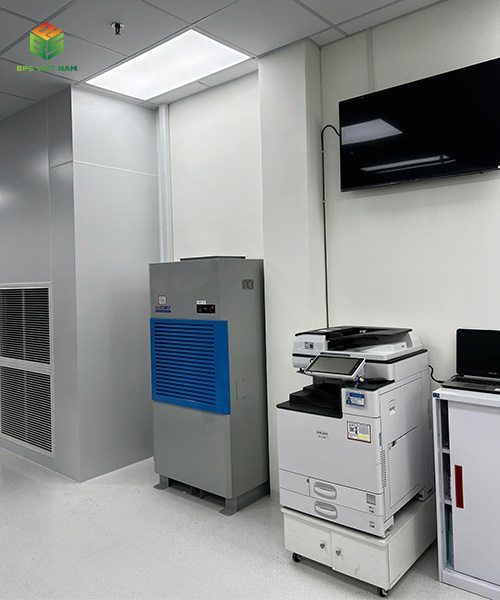 Hoàn thành lắp đặt máy hút ẩm Harison HD-192B tại Nam Định - Xử lý ẩm trong khi sản xuất linh kiện điện tử