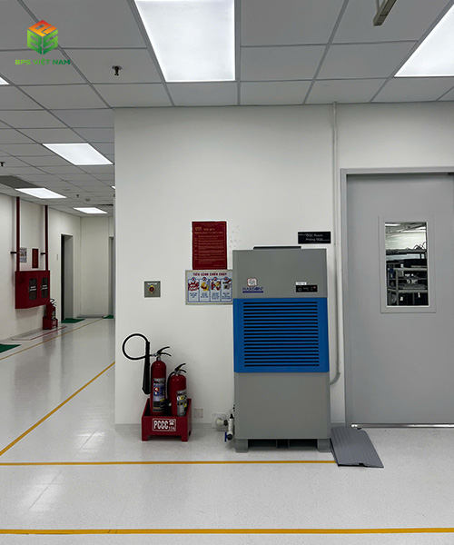 Hoàn thành lắp đặt máy hút ẩm Harison HD-192B tại Nam Định - Xử lý ẩm trong khi sản xuất linh kiện điện tử