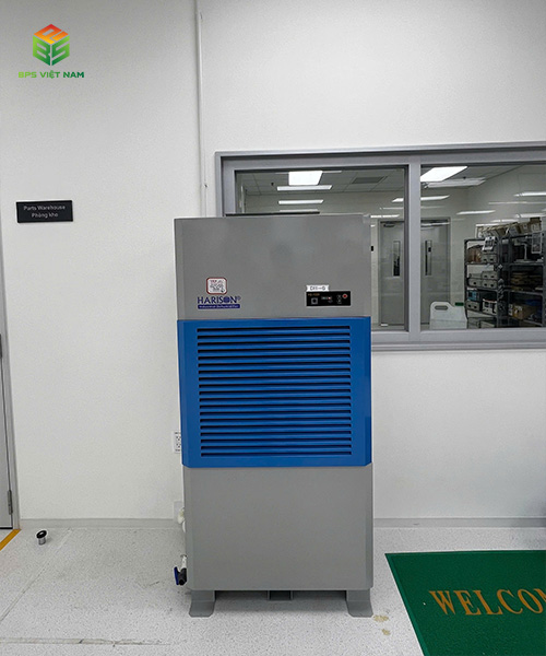 Hoàn thành lắp đặt máy hút ẩm Harison HD-192B tại Nam Định - Xử lý ẩm trong khi sản xuất linh kiện điện tử
