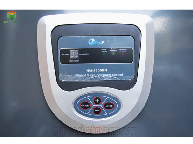 Màn hình điều khiển của Máy hút ẩm công nghiệp FujiE HM-2500DN (250 lít/ngày)