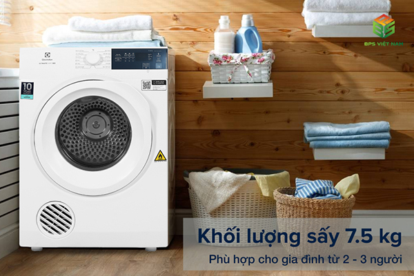 Máy sấy quần áo Electrolux EDV754H3WB