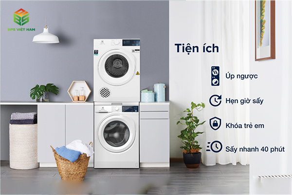 Máy sấy quần áo Electrolux EDV754H3WB