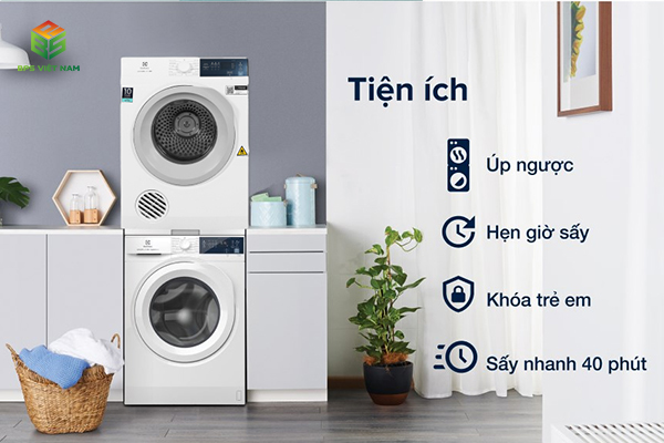 Máy sấy quần áo Electrolux EDV854J3WB