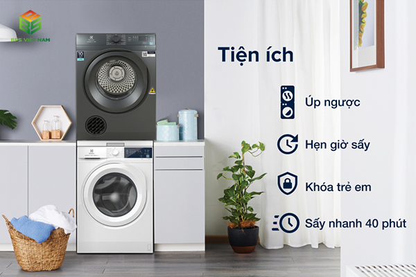 Máy sấy quần áo Electrolux EDV854N3SB