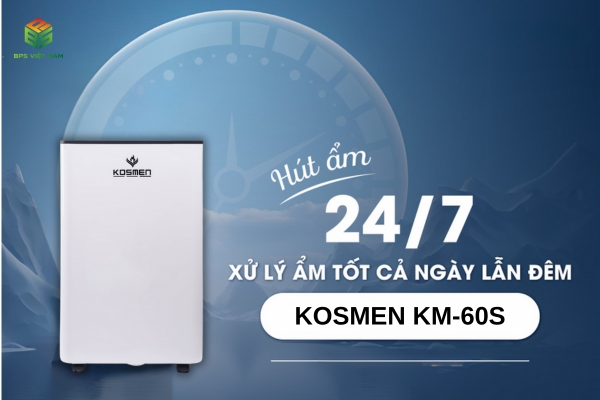 máy hút ẩm kosmen km-60s