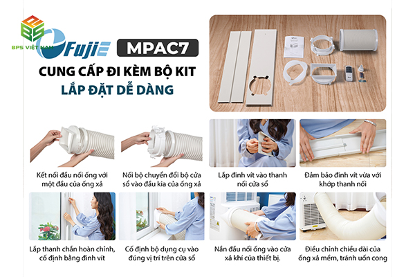 Điều hòa di động FujiE MPAC7