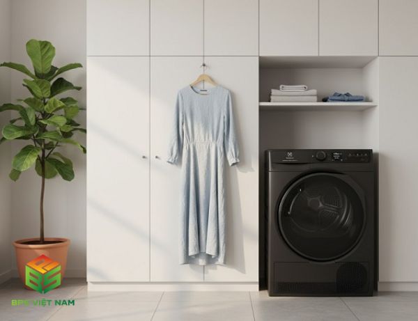 Máy sấy bơm nhiệt Electrolux 9kg EDH902R9SC