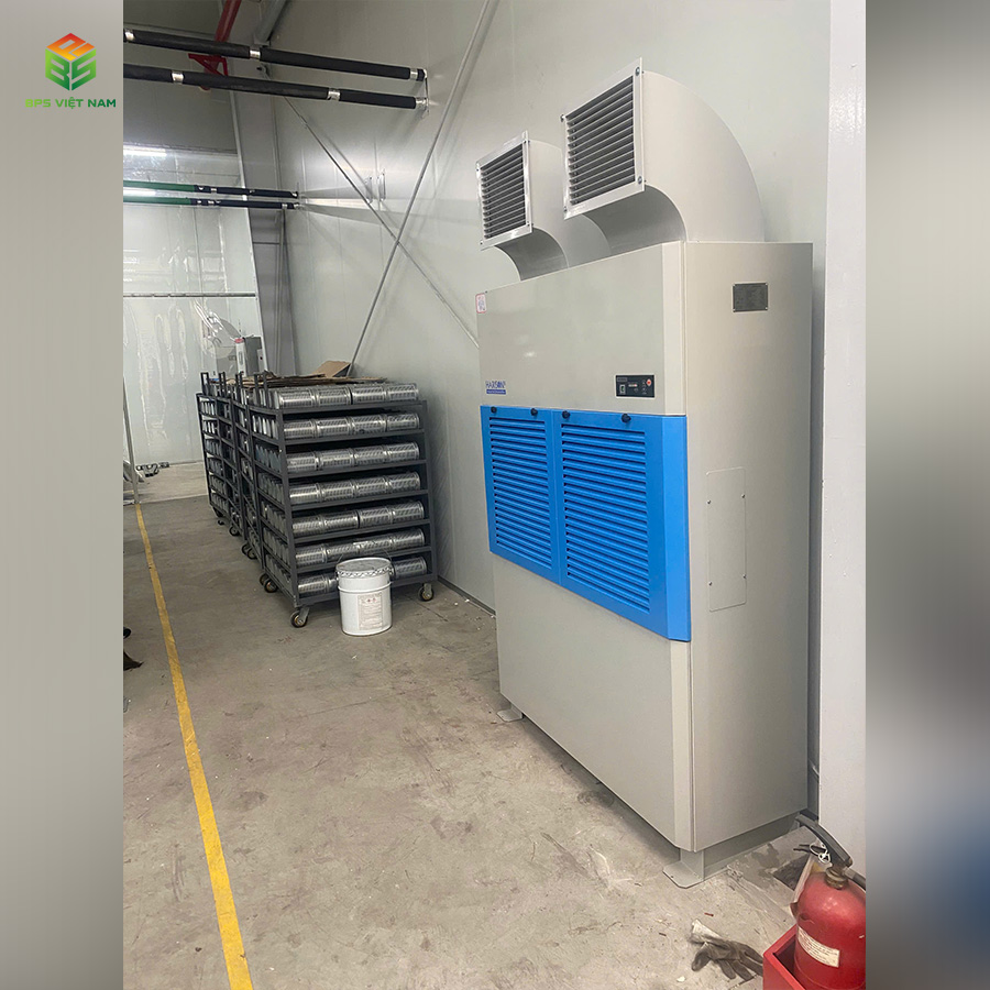 Hoàn Thành Lắp Đặt Máy Hút Ẩm Công Nghiệp Harison Hd-504ps Tại Hải Phòng