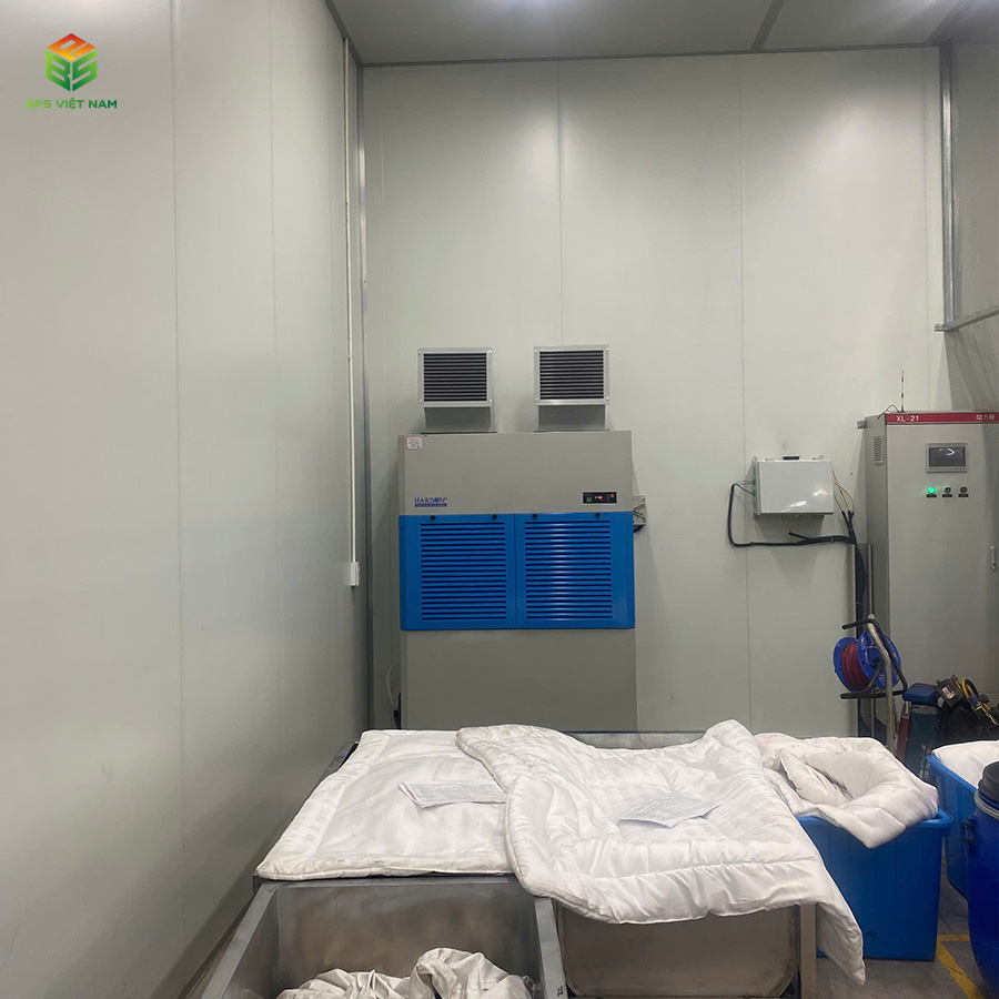 Hoàn Thành Lắp Đặt Máy Hút Ẩm Công Nghiệp Harison Hd-504ps Tại Hải Phòng