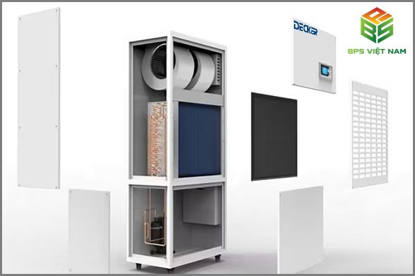 cấu tạo máy hút ẩm công nghiệp Decker