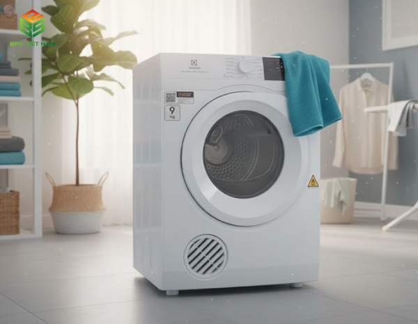 Máy sấy quần áo Electrolux 9kg EDS904H3WC