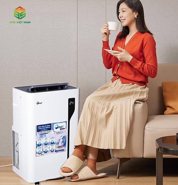 điều hòa di động Fujie -linh hoạt