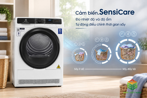 Cảm biến SensiCare tránh tình trạng khô quá mức