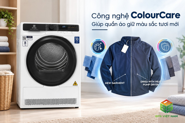 EDH803J5WC trang bị công nghệ ColourCare giảm tình trạng phai màu