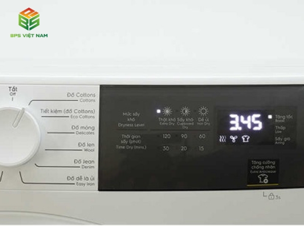 Vận hành máy sấy Electrolux EDV804H3WC