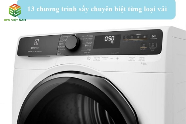 máy sấy quần áo Electrolux EDH903R7WC 9kg