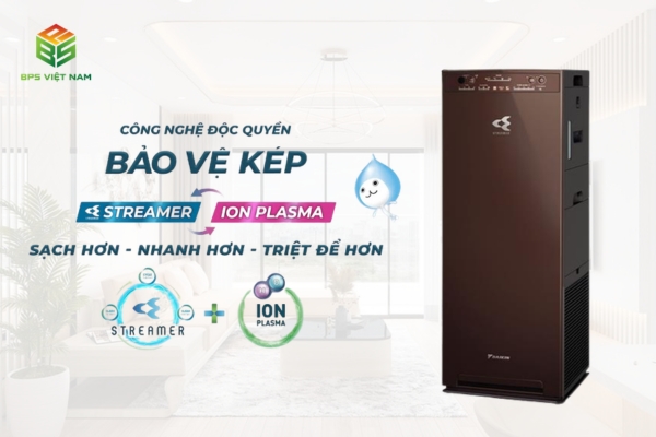 Công nghệ độc quyền Streamer + Ion Plasma