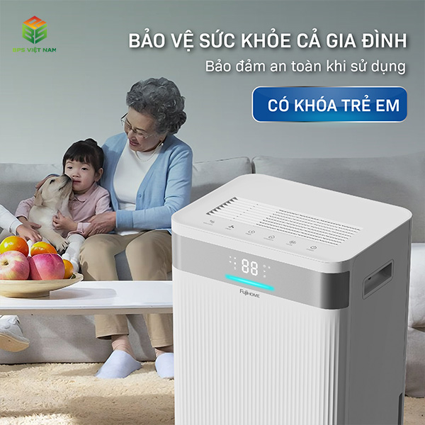 Máy hút ẩm FujiHome DH30NW (30 Lít/24h)