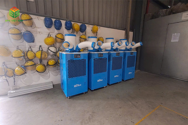 Dự Án Lắp Đặt 04 Máy Lạnh Di Động Airko Dakc-45 Cho Nhà Xưởng Tại Hải Phòng