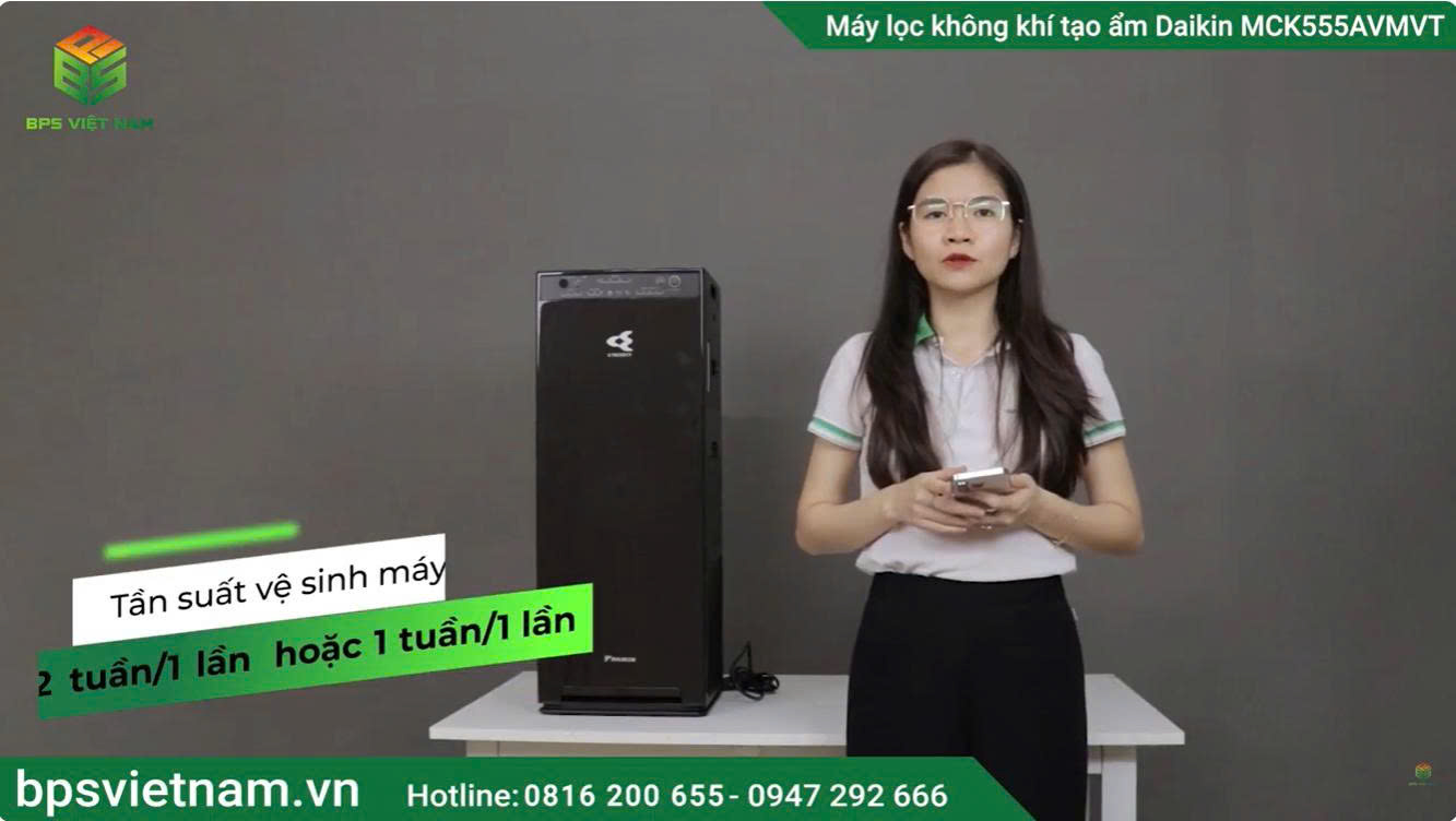 Hướng dẫn vệ sinh  Daikin MCK555AVMV