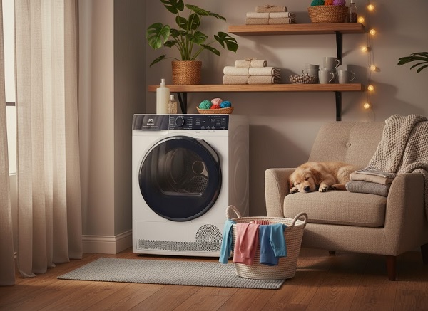Máy sấy quần áo Electrolux EDH903R9WB bơm nhiệt 9kg