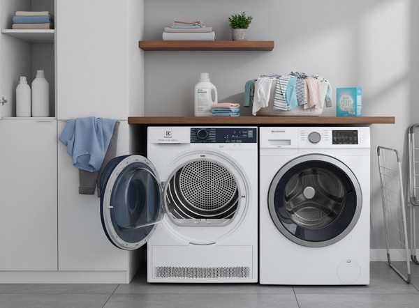 Máy sấy bơm nhiệt Electrolux EDH804H5WB