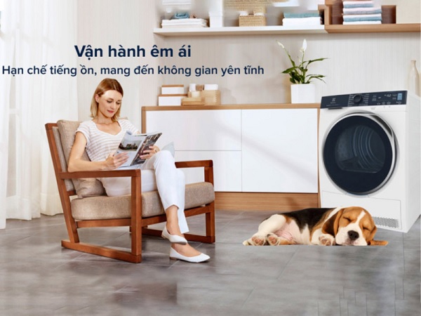 Electrolux EDH903R9WB sử dụng công nghệ inverter, hoạt động ổn định, êm ái, tiết kiệm điện
