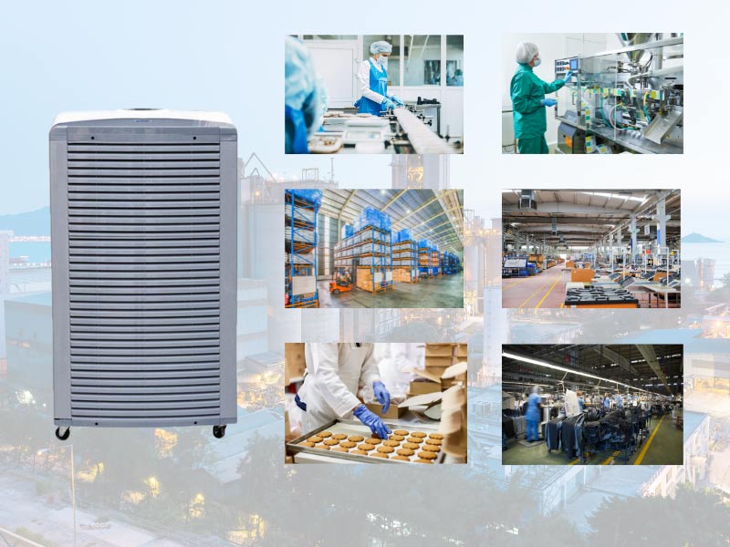 Máy hút ẩm công nghiệp Fujie HM-1500DN công suất 150 lít/ngày
