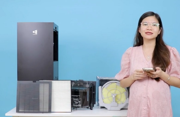 Tìm hiểu cấu tạo cơ bản của máy lọc không khí trước khi vệ sinh