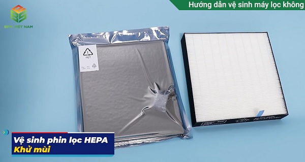 Vệ sinh màng lọc HEPA