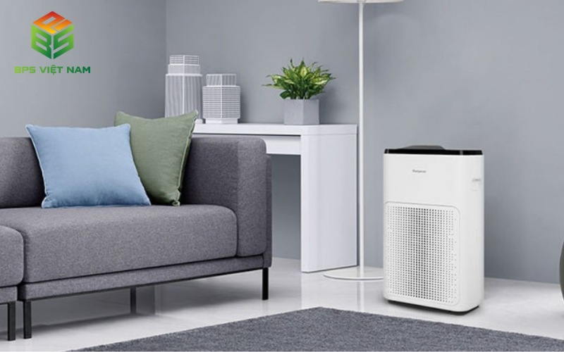 Máy lọc không khí giúp phòng khách trở nên sang trọng hơn