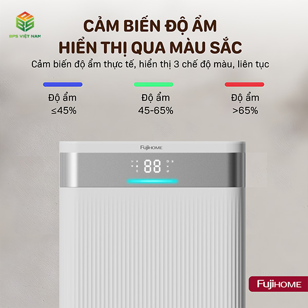 Máy hút ẩm FujiHome DH40NW (40 Lít/24h)