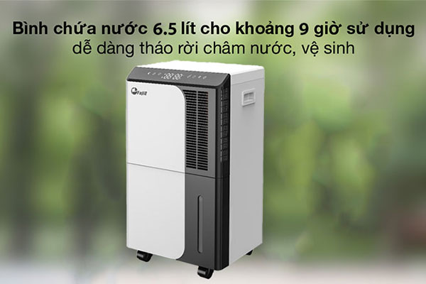 Máy hút ẩm Fujie HM-950EC New (Công suất 50 lít/ngày)