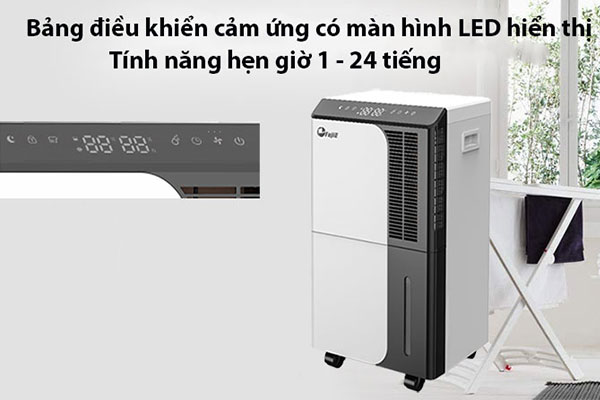 Máy hút ẩm Fujie HM-950EC New (Công suất 50 lít/ngày)