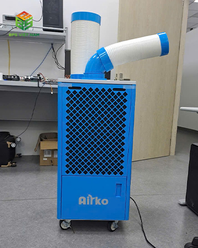 Lắp đặt điều hòa di động công nghiệp Airko DAKC-27B – Giải pháp làm mát linh hoạt, hiệu quả cho không gian sản xuất