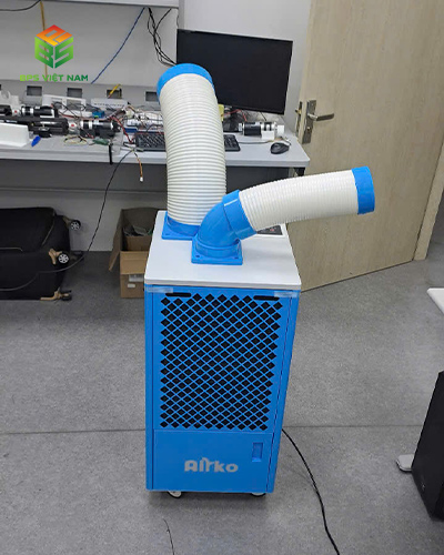 Lắp đặt điều hòa di động công nghiệp Airko DAKC-27B – Giải pháp làm mát linh hoạt, hiệu quả cho không gian sản xuất