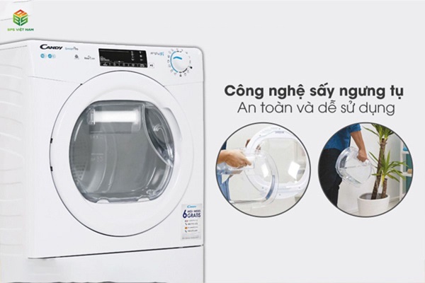 Cách sử dụng máy sấy quần áo Candy CSO C10TE-S