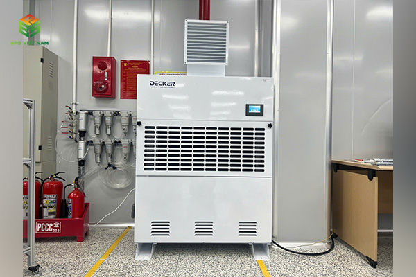 Lắp đặt máy hút ẩm công nghiệp Decker DID-300 trong bảo quản kho và sản xuất linh kiện điện tử