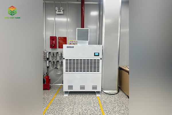 Lắp đặt máy hút ẩm công nghiệp Decker DID-300 trong bảo quản kho và sản xuất linh kiện điện tử